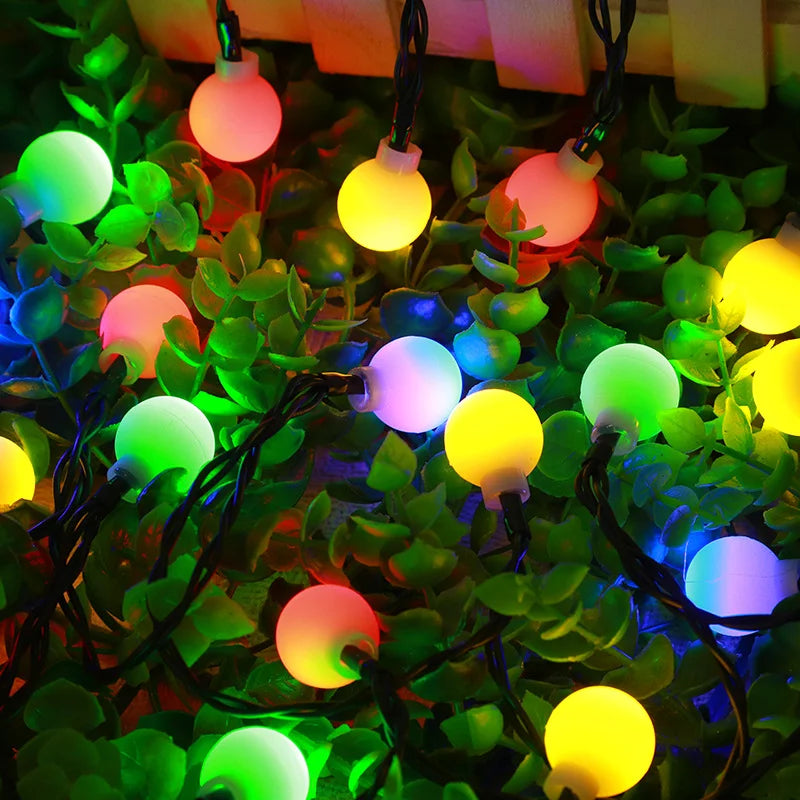 Solar-Powered LED String Lights for Outdoor Events